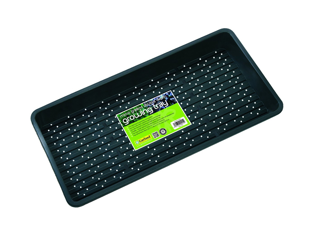 Garland Microgreens Double Depth Growing Tray With Holes