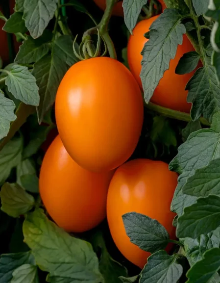 Vivacious Tomatos growing on plant